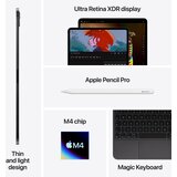 Apple ipad pro M4 11" wi-fi 512GB sivi (silver) | ePonuda.com