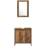  Set namještaja za kupaonicu 3 kom. Smeđa Konstruirano drvo | shoptok.hr