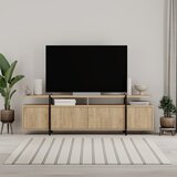 Marckeric TV komoda u dekoru hrasta u prirodnoj boji 160x48 cm Hinoa – | shoptok.hr