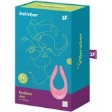 Satisfyer Vibrator za parove Endless Joy, Silikonski, Roze | Eponuda.com
