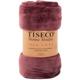 Tiseco Home Studio Bordo prekrivač od mikropliša za bračni krevet 220x240 cm Cosy – Cijene