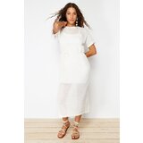 Trendyol Ecru Limited Edition Lined Knitwear Maxi Dress | ePonuda.com