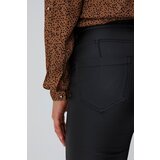 Marisse Waxed Slim Fit Trousers Z-Sp-3611 Black | Shoptok.si