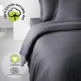 Kompleti posteljnine HC 220/240 Coton Organic Fusain Črna
