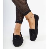 Gemre Black Moccasins with a Bow Hayam | Shoptok.si