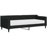  Dnevni krevet s madracem crni 80 x 200 cm od tkanine | shoptok.hr