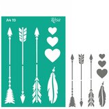 Rosa Samoljepljiva šablona Talent A4 - uzorak br. 19 | shoptok.hr