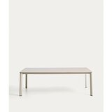 Kave Home Vrtna miza s kamnito mizno ploščo 100x220 cm Anafi – | Shoptok.si