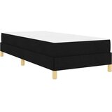  s opruga kutije s madracem Crna 90 x 200 cm tkanina | shoptok.hr