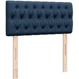  Krevet s oprugama i madracem plavi 90 x 190 cm od tkanine | shoptok.hr