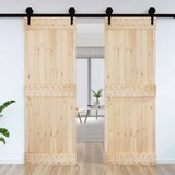  Vrata NARVIK Prirodna 80 x 210 cm Čvrsta borovina | Eponuda.com