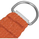  Senčno jadro 160 g/m² oranžno 2,5x5 m HDPE, (20965651) | Shoptok.si