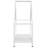  Stalak za drva bijeli 60x25x60 cm Hladno valjani čelik | shoptok.hr