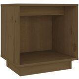  Nočna omarica medeno rjava 40x30x40 cm trdna borovina, (20731050) | Shoptok.si