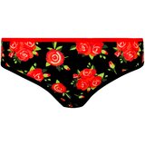 Frogies Women's panties Black Red Rose | Shoptok.si
