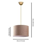 Opviq Luster Pie, 65cm 30x30 cm, bež | Eponuda.ba