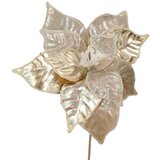 Ena Novogodišnji ukras cvet 41cm 566536/ šampanjac | Eponuda.com