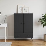  Kreveta Crna 66 x 34,5 x 95 cm Konstruirano drvo | shoptok.hr