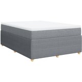 Maison Chic Box spring postelja - Vzmetna postelja z vzmetnico svetlo siva 160x200 cm žamet SL11756, (21902700) | Shoptok.si