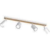 SPOT svetiljka TERRA 4xGU10/8W/230V bela/hrast | Eponuda.com
