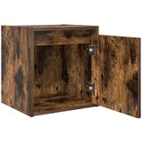  Stenska nočna omarica 2 kosa dimljeni hrast 38x34x40 cm | Shoptok.si