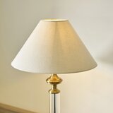  Endon 119972 - Stona lampa AVEBURY 1xE27/10W/230V mesing/siva | Eponuda.com