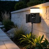 Brilagi Spoljna zidna lampa sa utičnicom SCHUKO PILLAR 1xG9/11W/230V IP44 crna | Eponuda.com