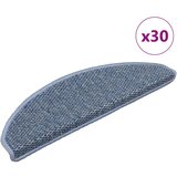 Samoljepljivi otirači za stepenice 30 kom 65x21x4 cm plavi | Shoptok.si