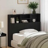  Glava kreveta s ormarićem Zidne Crni hrast 120 x 19 x 103,5 cm | Eponuda.com