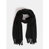 Jack & Jones Solid Black Scarf - Men's