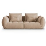 Micadoni Bež sedežna garnitura iz tkanine bouclé 232 cm Bloom – Home Cene