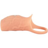 Realistixxx otvorena, vibrirajuća navlaka za penis (prirodna) | shoptok.hr