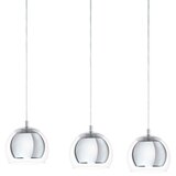 Eglo rocamar visilica/3 e27 krom/prozirno | shoptok.hr