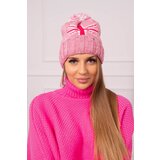 Kesi Cap with pompom Elizabeth K386 dark pink | shoptok.hr