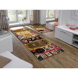 wash+dry TEKAČ Think Positiv 60/180 cm potiskano večbarvno, bež | Shoptok.si