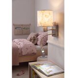 Brilagi LED fleksibilna lampa BOBO 1xE27/25W/230V + LED/3W matni hrom/bela/zečići | Eponuda.com