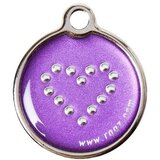 Rogz id privezak za ogrlicu za pse, metalni, s, ljubičasti | Eponuda.com