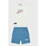 Adidas Komplet majica in športne kratke hlače Disney Mickey And Friends HK9780 Pisana Regular Fit
