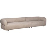 Ixia Bež sedežna garnitura iz šenilje levi kot 199 cm Minimal – | Shoptok.si