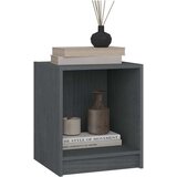 vidaXL noćni ormarići 2 kom sivi 35,5 x 33,5 x 41,5 cm od borovine | shoptok.hr