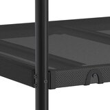 vidaXL krevet na kat bez madraca crni 90x190 cm čelik | shoptok.hr