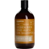 Benecos benecosBIO Unisex šampon "Sieben Bier sind auch ein Shampoo" - 500 ml