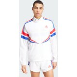 Adidas Športna jakna 'Adizero Retro' modra / rdeča / bela | Shoptok.si