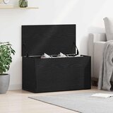  Kutija za spremanje s pohranom Crni hrast 84 x 42 x 46 cm | Eponuda.com