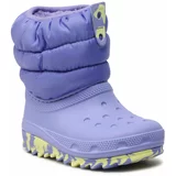 Crocs Škornji za sneg Classic Neo Puff T 207683 Digital Violet