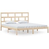  The Living Store Posteljni okvir 180x200 cm trden les - Posteljni Okvir, (21530313) | Shoptok.si