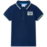 vidaXL Otroška polo majica mornarsko modra 128 Cene
