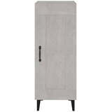  Komoda siva boja betona 34,5x34x90 cm od konstruiranog drva | shoptok.hr