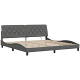  Okvir kreveta s LED-om bez madraca 200x200 cm od tkanine | Eponuda.com