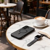 TECH-PROTECT Magmat MagSafe ovitek za Samsung A36 / A37 / A57 / A27, Matte Black Slike